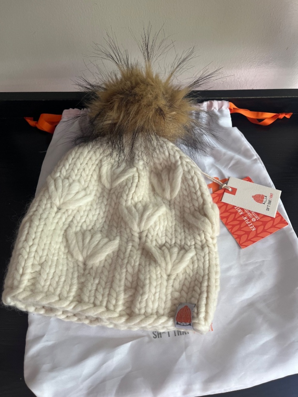 NWT Sh*t That I Knit Merino Wool Beanie Hat | Original Packaging